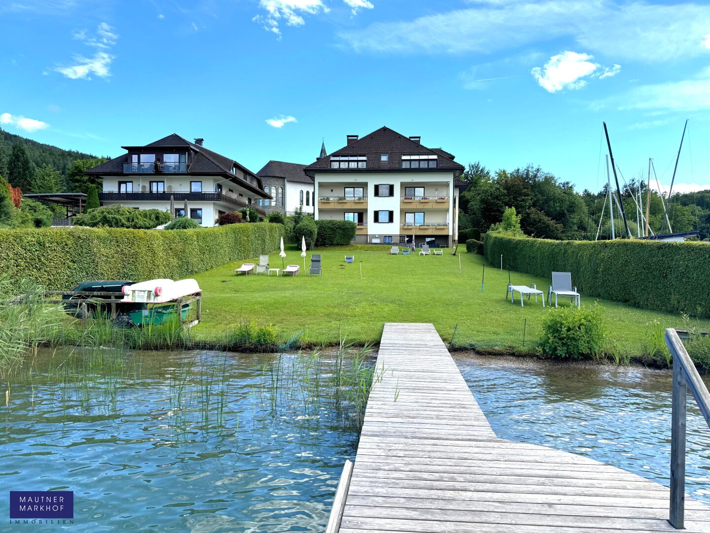 Wörthersee – Seeappartement direkter Seezugang am Südufer – Maria Wörth