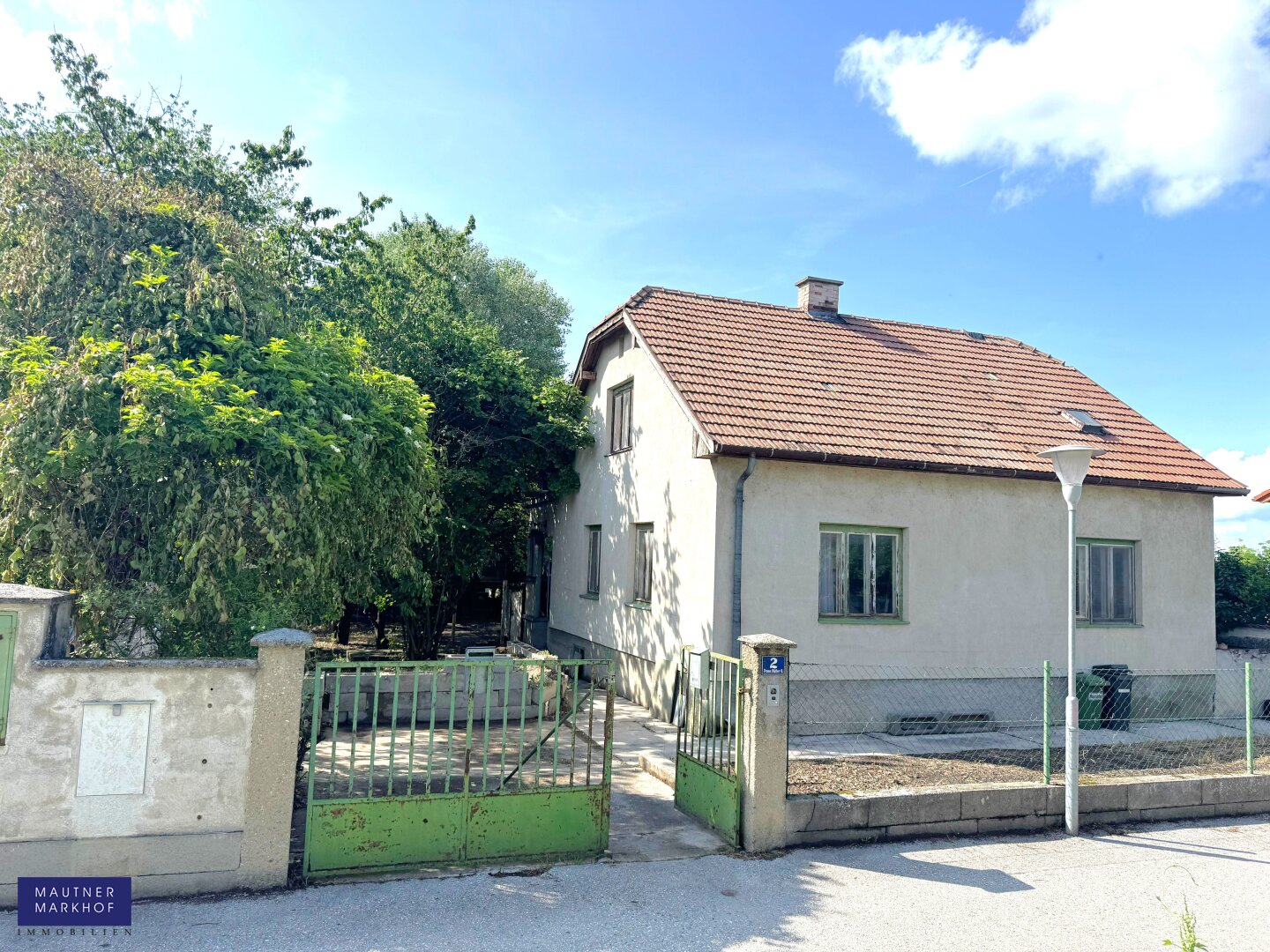 Erstklassiges ruhig gelegenes, sonniges Baugrundstück mit Altbestand – Münchendorf bei Wien!